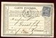 Carte Précurseur De Le Cateau Pour Vienne En 1878 - Precursor Cards