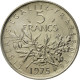 Monnaie, France, Semeuse, 5 Francs, 1975, Paris, FDC, Nickel Clad Copper-Nickel - J. 5 Francs