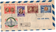 Storia Postale Aerea San Marino 1947 Honoring Franklin Roosevelt Airmail Envelope - First Day Cover - Storia Postale