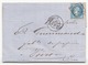 Enveloppe Du 28 Septembre 1872 Grand Chiffre 2240 De Marseille Pour Voiron - 1871-1875 Cérès