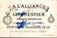 CHROMO HORLOGERIE A L'ALLIANCE LEFORESTIER MINISTRE DES TRAVAUX PUBLICS - Other & Unclassified