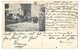 CARTE PHOTO 1900 BEYROUTH Entree Immeuble/caserne Caleche CPA 2 SCANS - Lebanon