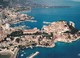 Timbre MONACO 0.30 Violet RAINIER III 1960 S/ Cpsm 10X15 Principauté Monaco . Vue Panoramique - Usati