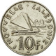 Monnaie, Nouvelle-Calédonie, 10 Francs, 1991, Paris, TTB, Nickel, KM:11 - Neu-Kaledonien