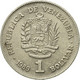 Monnaie, Venezuela, Bolivar, 1989, TTB+, Nickel Clad Steel, KM:52a.2 - Venezuela