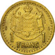 Monnaie, Monaco, Louis II, Franc, Undated (1943), TB+, Aluminium, Gadoury:MC131 - 1922-1949 Louis II