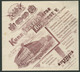 97341 KUNZ József Fehérnemű Gyár 1907. Fejléces, Céges Számla  /  József KUNZ Underwear Factory 1907 Letterhead Corp. Bi - Non Classés