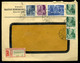 95833 BUDAPEST 1944. Ajánlott, Helyi Banklével, Céglyukasztásos Hatbélyeges Bérmentesítéssel - Lettres & Documents