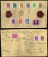 95826 BUDAPEST 1942. Szép értéklevél, 12 Bélyeges Bérmentesítéssel, Közte Horthy 5P Marcaliba Küldve - Lettres & Documents