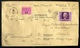 95839 BUDAPEST 1944. Értéklevél, Ritka Vegyes Bérmentesítéssel Marcaliba Küldve - Lettres & Documents