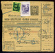 61555 MAGYARBÁNHEGYES   1946. Inflációs  Csomagszállító Budapestre , Postaszemélyzeti Kedvezménnyel - Lettres & Documents