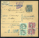 97164 RIMASZOMBAT 1894. Szép Krajcáros Csomagszállító Temesvárra Küldve  /  RIMASZOMBAT 1894 Nice Kr Parcel P.card To Te - Gebruikt