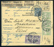 Delcampe - 97101 BUDAPEST 1910. Csomagszállító, 3 Db Csomagról Bedőházára, Kárpátaljára Küldve  /  BUDAPEST 1910  Parcel P.card Of  - Gebruikt