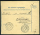 Delcampe - 97101 BUDAPEST 1910. Csomagszállító, 3 Db Csomagról Bedőházára, Kárpátaljára Küldve  /  BUDAPEST 1910  Parcel P.card Of  - Gebruikt