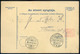 98110 PRIBILINA / Pribylina 1915. Csomagszállító Simontornyára A Huszár Laktanyába Küldve - Used Stamps
