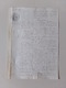 Acte Notarié Du 8 Octobre 1855 ?? à Mortrée Dans L'Orne , Quittance - Manuscrits