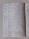 Acte Notarié Du 14 Octobre 1855 ?? à Mortrée Dans L'Orne , Vente - Manuscrits