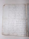 Acte Notarié Du 11 Mars 1793 En Lorraine , Partage - Manuscrits