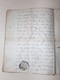 Delcampe - Acte Notarié Du 11 Mars 1793 En Lorraine , Partage - Manuscrits