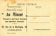 076/27 - Carte-Vue MILITARIA -  Armée Belge Tir à La Mitrailleuse - Verso Publicité Vetements Au Mineur à CHARLEROI - Andere & Zonder Classificatie
