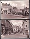 2 X OLD CARD ** ASHBOURNE DERBYSHIRE - MARKET PLACE & St JOHN STREET ** OLDTIMERS - Derbyshire