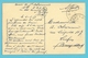 Kaart Met Postagentschapstempel (Agence) * BRUGGE 14 * Op 7/2/19, Verzonden Van HMB (Hopital Militaire Belge) - Fortune (1919)