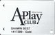 Affinity Gaming APlay Club Slot Card - Casinos In 3 States Listed On Back - GOLD - Casino Cards