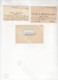 28643–ec CHINA BUSINESS CARDS PEKING YI–HSIEN BEIJING ITALIAN CONSUL 3 PIECES - Documenti Storici