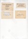 28645–ec CHINA BUSINESS CARDS BRITANNIC CONSUL HANKOW NANKIN ITALIAN CONSUL 4 PIECES - Historische Dokumente