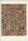 CP SUISSE  Reconstitution D'une Planche Lithographique De Cent ( 6 De Zurich ) 1843 - Timbres (représentations)