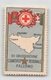 07443 "CROCE ROSSA ITALIANA - XII CIRCOSCRIZIONE - COMITATO REGIONALE DI PALERMO" ERINN. ORIG., MAI APPLICATO - Erinnofilia