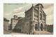 Timbre , Sur Carte Postale ,1910  , PRINCIPAUTE DE MONACO , La Cathédrale, 3 Scans - Marcophilie