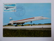 AIR FRANCE  CONCORDE   CARTE 1 JOUR SALON LE BOURGET 1969 - 1946-....: Era Moderna