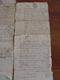 Delcampe - GROS LOT 260 MANUSCRITS DOCUMENTS CACHET GENERALITE MARQUES FISCALES FIN XVII A XIXe VOIR PHOTOS - Manoscritti