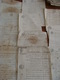 Delcampe - GROS LOT 260 MANUSCRITS DOCUMENTS CACHET GENERALITE MARQUES FISCALES FIN XVII A XIXe VOIR PHOTOS - Manoscritti