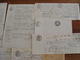 Delcampe - GROS LOT 260 MANUSCRITS DOCUMENTS CACHET GENERALITE MARQUES FISCALES FIN XVII A XIXe VOIR PHOTOS - Manoscritti