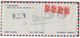 1956 Registered Haifa Comatra Maritime Transport Co ISRAEL To GB COVER Stamps - Covers & Documents