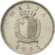 Monnaie, Malte, 10 Cents, 1991, TTB, Copper-nickel, KM:96 - Malte