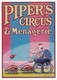 Postcard Piper's Circus Reproduction Of Circa 1950's Poster By The Insect Circus Museum My Ref  B22816 - Circus