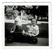 Petite Photo 5,5 Cm X 6 Cm - 1935 - 2 Enfants Sur Une - Toute Petite - Voiture à Pédales - 2 Scans - Automobiles