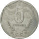 Monnaie, Costa Rica, 5 Colones, 1983, TTB, Stainless Steel, KM:214.1 - Costa Rica