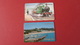 TELECARTE  JERSEY   TRAIN LA MOYE + ST BRELADE S BAY  LOT DE 2 CARTES   *****   A   SAISIR ****** - Trains