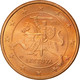 Monnaie, Lithuania, 5 Euro Cent, 2015, SPL, Copper Plated Steel - Lituanie