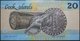 ISOLE COOK 20 DOLLARI 1987 Pick 5  Fds LOTTO 2162 - Cook Islands