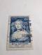 Timbre France  1950: 15F Bleu Clair "Madame De Sévigné N° 874 Oblitéré - Used Stamps