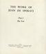 B.P.A. - THE WORK OF JEAN DE SPERATI - 2 PART : TEXT & PLATS - EDIT. 1955 - COMPLET N° 80 / 500 - LUXE & RARE - Falsos Y Reproducciones