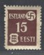 Estonie Occupation Allemande 1941  Yv 1  ** Mnh - Estonie