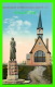 GRAND PRÉ, NOVA SCOTIA - STATUE EVANGELINE &amp; MEMORIAL CHURCH - F.M. BARNES - NOVELTY MANUFACTURING &amp; ART CO LTD  - Autres & Non Classés