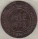 Maroc. 10 Mazunas (Mouzounas) HA 1323 (1905) FEZ. 2 Type, Frappe Médaille. Bronze. - Marruecos