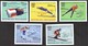 Madagascar / Olympic Games Innsbruck 1964 / Bob, Skating, Skiing / Mi 761-771 / MNH - Perforated + Imperforated - Hiver 1964: Innsbruck